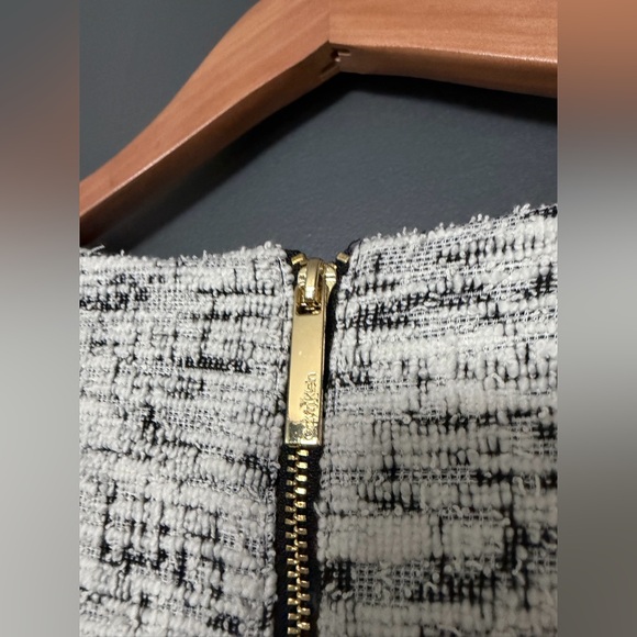 Calvin Klein White and Gray Mini Dress - Picture 6 of 13